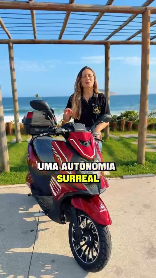 V&iacute;deo da moto el&eacute;trica Raptor da MoveCity